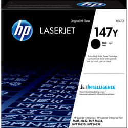 HP Toner noir extra grande capacité LaserJet authentique 147Y