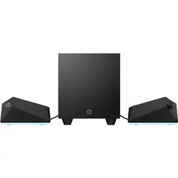 HP X1000 set d'enceintes 30 W PC/ordinateur portable Noir 2.1 canaux 6 W