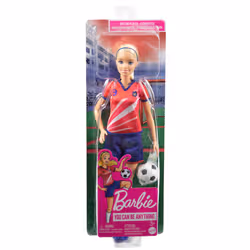 Barbie – Poupée Footballeuse - Vue supplémentaire 6