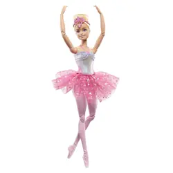 Barbie Dreamtopia – Poupée Ballerine Lumières Scintillantes