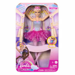Barbie Dreamtopia – Poupée Ballerine Lumières Scintillantes - Vue supplémentaire 5