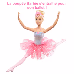Barbie Dreamtopia – Poupée Ballerine Lumières Scintillantes - Vue supplémentaire 7