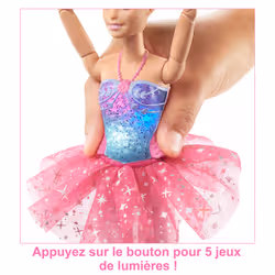 Barbie Dreamtopia – Poupée Ballerine Lumières Scintillantes - Vue supplémentaire 8