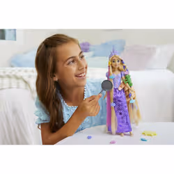 Disney Princess Disney – Princesses Disney – Poupée Raiponce Chevelure Fabuleuse - Vue supplémentaire 2