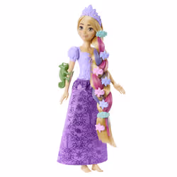 Disney Princess Disney – Princesses Disney – Poupée Raiponce Chevelure Fabuleuse - Vue supplémentaire 6