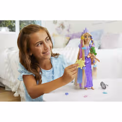 Disney Princess Disney – Princesses Disney – Poupée Raiponce Chevelure Fabuleuse - Vue supplémentaire 8