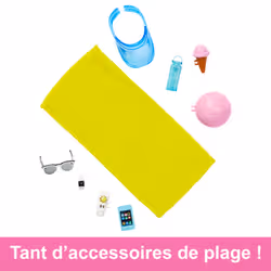Barbie – Poupée Ken Plage - Vue supplémentaire 8