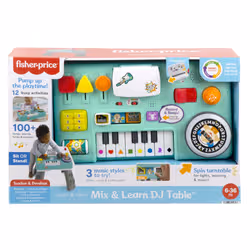 Fisher-Price Rires et Éveil Fisher-Price-Ma Table d’Activités de DJ, version française - Vue supplémentaire 6