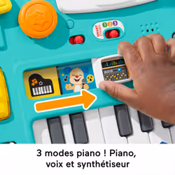 Fisher-Price Rires et Éveil Fisher-Price-Ma Table d’Activités de DJ, version française - Vue supplémentaire 8