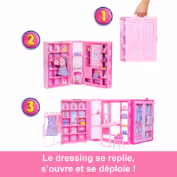 Barbie – Coffret Dressing de Rêve - Vue supplémentaire 8