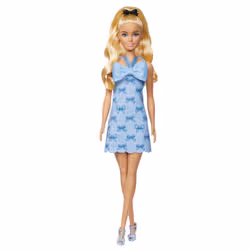 Barbie Fashionistas – Poupée Robe Dos Nu Bleu Layette - Vue supplémentaire 4