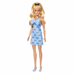 Barbie Fashionistas – Poupée Robe Dos Nu Bleu Layette - Vue supplémentaire 5