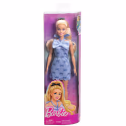 Barbie Fashionistas – Poupée Robe Dos Nu Bleu Layette - Vue supplémentaire 6