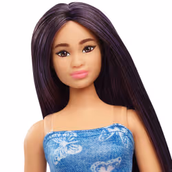 Barbie Fashionistas – Poupée Robe Azur Papillon - Vue supplémentaire 3