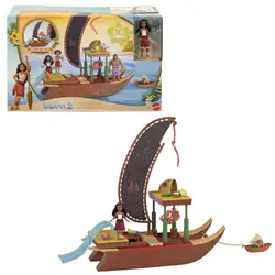 Disney Vaiana 2 Vaiana's Adventure Canoe Playset