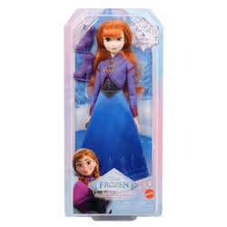Disney Frozen Disney – La Reine des Neiges – Poupée Anna Patinage - Vue supplémentaire 6
