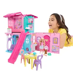 Barbie Chelsea – Coffret La maison transformable de