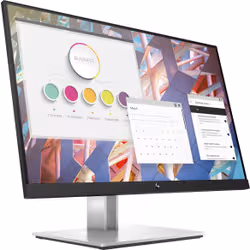 HP E-Series E24 G4 23.8" Full HD LCD Noir, Argent - Vue supplémentaire 3