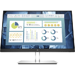 HP E-Series E22 G4 21.5" Full HD LCD Noir, Argent