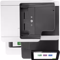 HP Color LaserJet Enterprise Imprimante multifonction M578dn, Impression, copie, numérisation, télécopie (en option), Impression recto-verso; Chargeur automatique de documents de 100 feuilles; Éco-énergétique - Vue supplémentaire 4