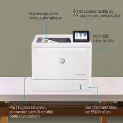 HP Color LaserJet Enterprise M555dn, Imprimer, Itinérance; Impression recto-verso Éco-énergétique; Sécurité renforcée - Vue supplémentaire 11