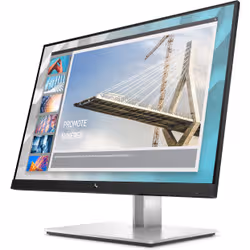 HP E-Series E24i G4 24" 1920 x 1200 pixels WUXGA Noir, Argent - Vue supplémentaire 2