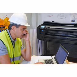 HP Designjet T830 imprimante grand format Wifi A jet d'encre thermique Couleur 2400 x 1200 DPI A0 (841 x 1189 mm) Ethernet/LAN - Vue supplémentaire 5