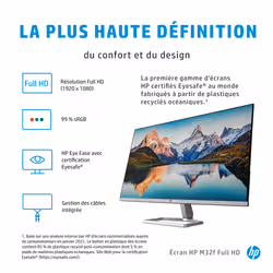 HP M32f FHD Monitor - Vue supplémentaire 8