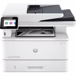 HP LaserJet Pro Imprimante MFP 4102dw, Noir et blanc, Imprimante pour Petites/moyennes entreprises, Impression, copie, numérisation, Sans fil; Éligibilité Instant Ink; Imprimer depuis un téléphone ou une tablette; Chargeur automatique de documents - Vue supplémentaire 2