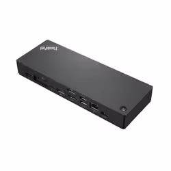 Lenovo 40B00300EU station d'accueil Avec fil Thunderbolt 4 Noir, Rouge - Vue supplémentaire 2