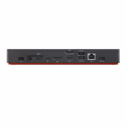 Lenovo 40B00300EU station d'accueil Avec fil Thunderbolt 4 Noir, Rouge - Vue supplémentaire 6