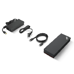 Lenovo ThinkPad Universal Thunderbolt 4 Avec fil Noir (40B00135EU)