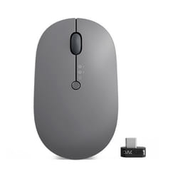 Lenovo Go Multi-Device souris Ambidextre RF Sans fil + Bluetooth Optique 2400 DPI