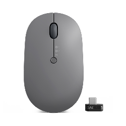 Lenovo Go Multi-Device souris Ambidextre RF Sans fil + Bluetooth Optique 2400 DPI