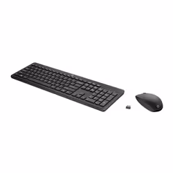 HP 235 Wireless Mouse and Keyboard Combo clavier Souris incluse Bureau RF sans fil Noir - Vue supplémentaire 2