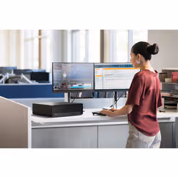 HP EliteDesk 800 G6 i5-10500 SFF 8 Go 256 Go SSD Windows 10 Pro PC Noir - Vue supplémentaire 5