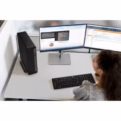 HP EliteDesk 800 G6 i5-10500 SFF 8 Go 256 Go SSD Windows 10 Pro PC Noir - Vue supplémentaire 6