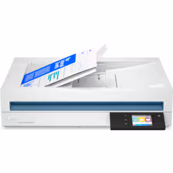 HP Scanjet Pro N4600 fnw1 Numériseur à plat et adf 1200 x 1200 DPI A5 Blanc - Vue supplémentaire 2
