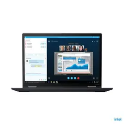 Lenovo ThinkPad X13 Yoga i7-1165G7 Hybride (2-en-1) 33,8 cm (13.3") Écran tactile WUXGA Intel® Core™ i7 16 Go LPDDR4x-SDRAM 512 Go SSD Wi-Fi 6 (802.11ax) Windows 10 Pro Noir