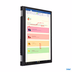 Lenovo ThinkPad X13 Yoga i7-1165G7 Hybride (2-en-1) 33,8 cm (13.3") Écran tactile WUXGA Intel® Core™ i7 16 Go LPDDR4x-SDRAM 512 Go SSD Wi-Fi 6 (802.11ax) Windows 10 Pro Noir - Vue supplémentaire 6