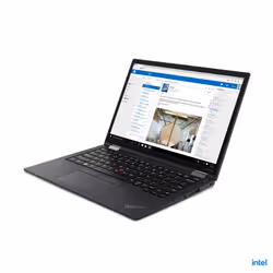 Lenovo ThinkPad X13 Yoga i7-1165G7 Hybride (2-en-1) 33,8 cm (13.3") Écran tactile WUXGA Intel® Core™ i7 16 Go LPDDR4x-SDRAM 512 Go SSD Wi-Fi 6 (802.11ax) Windows 10 Pro Noir - Vue supplémentaire 9