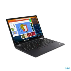 Lenovo ThinkPad X13 Yoga i7-1165G7 Hybride (2-en-1) 33,8 cm (13.3") Écran tactile WUXGA Intel® Core™ i7 16 Go LPDDR4x-SDRAM 512 Go SSD Wi-Fi 6 (802.11ax) Windows 10 Pro Noir