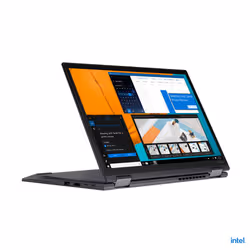 Lenovo ThinkPad X13 Yoga i7-1165G7 Hybride (2-en-1) 33,8 cm (13.3") Écran tactile WUXGA Intel® Core™ i7 16 Go LPDDR4x-SDRAM 512 Go SSD Wi-Fi 6 (802.11ax) Windows 10 Pro Noir - Vue supplémentaire 2