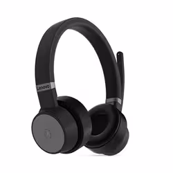 Lenovo Go Wireless ANC Casque Avec fil &sans fil Arceau Bureau/Centre d'appels Bluetooth Noir - Vue supplémentaire 3