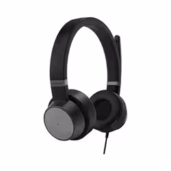 Lenovo Go Wired ANC Casque Avec fil Arceau Car/Home office USB Type-C Noir - Vue supplémentaire 2