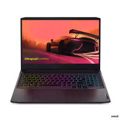 Lenovo IdeaPad Gaming 3 5600H 15.6" 8 Go 512 Go SSD NVIDIA GeForce RTX 3050 Windows 11 Home Noir - Vue supplémentaire 2