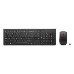 Lenovo 4X31R64464 clavier Souris incluse Bureau RF sans fil Français Noir