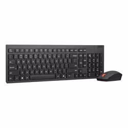 Lenovo 4X31R64464 clavier Souris incluse Bureau RF sans fil Français Noir - Vue supplémentaire 3