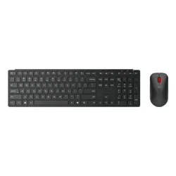 Lenovo 4X31S04810 clavier Souris incluse Bureau RF sans fil + Bluetooth Français Noir