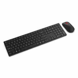 Lenovo 4X31S04810 clavier Souris incluse Bureau RF sans fil + Bluetooth Français Noir - Vue supplémentaire 2